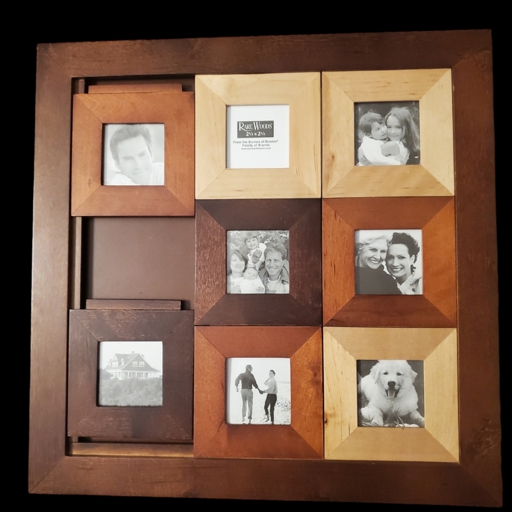 Wall puzzle frame